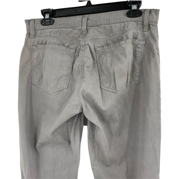 J Brand Sz 10/12 Curvey Jeans Sateen Lightweight Skinny Gray Mid Rise $185 - Picture 8 of 9